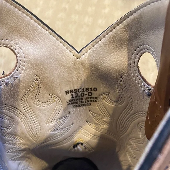 Cody James boots Sz 12 - Picture 5 of 5